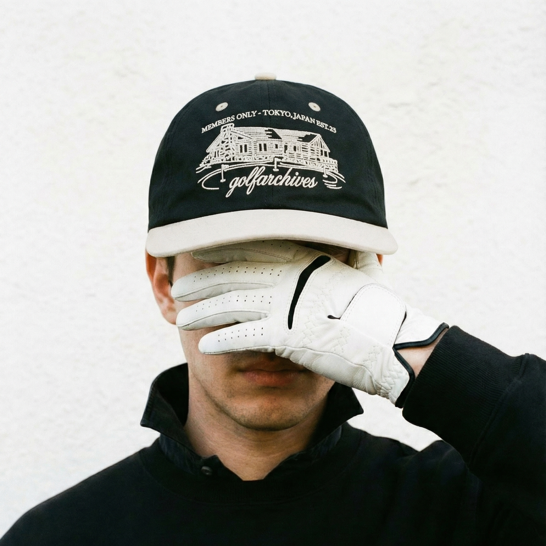 CLUBHOUSE MEMBERS CAP - BLACK – golfarchives