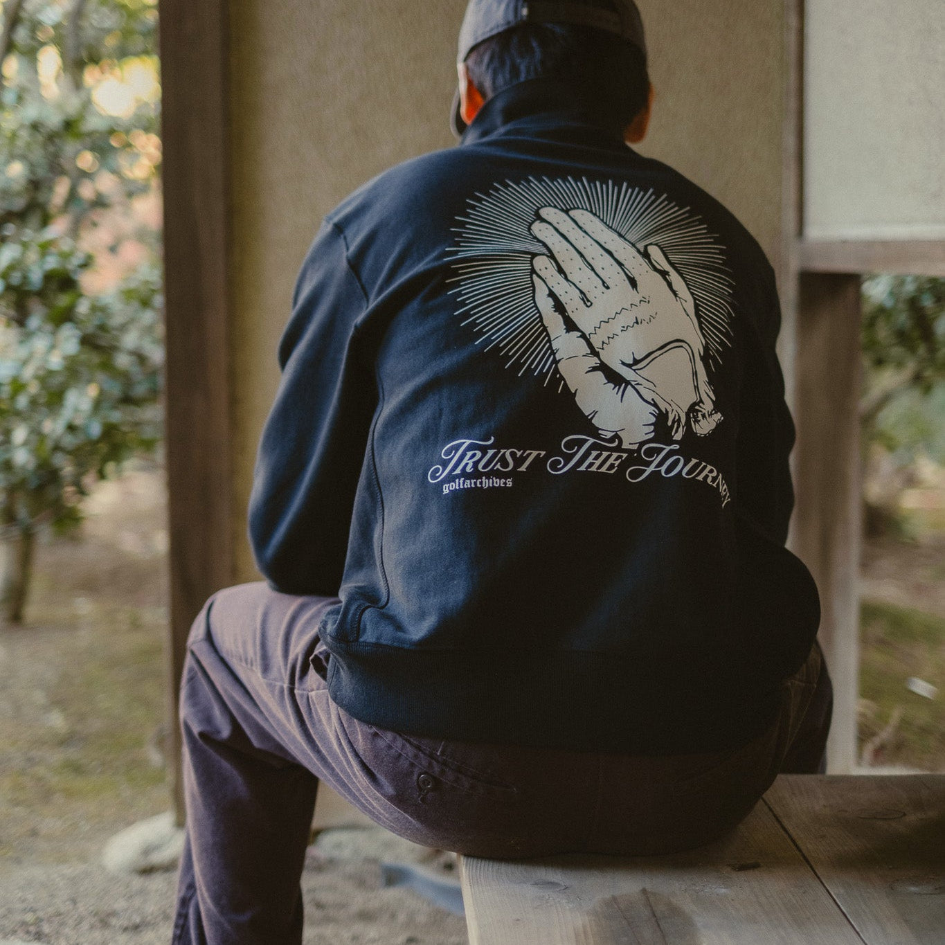 PRAYING HANDS CREW SWEAT