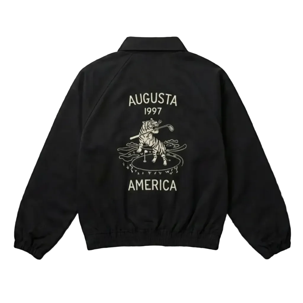 1997 AUGUSTA SOUVENIR JACKET - BLACK