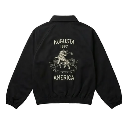 1997 AUGUSTA SOUVENIR JACKET - BLACK
