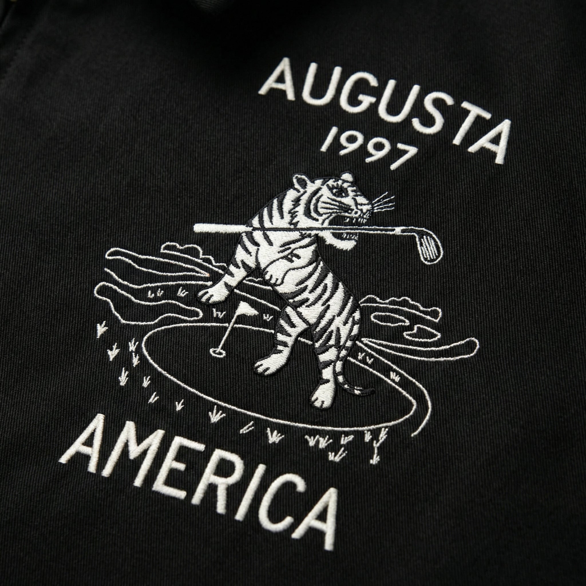 1997 AUGUSTA SOUVENIR JACKET - BLACK – golfarchives
