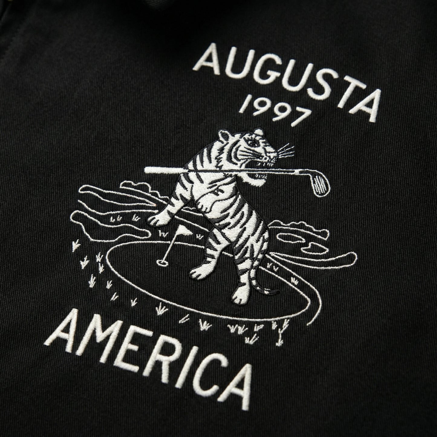 1997 AUGUSTA SOUVENIR JACKET - BLACK