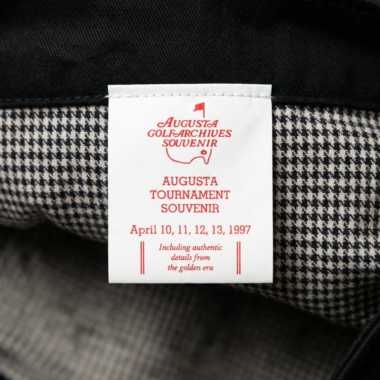 1997 AUGUSTA SOUVENIR JACKET - BLACK